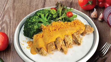 Deep-Fried Chicken Chop with Salsa Salted Egg Sauce Recipe - Recipe