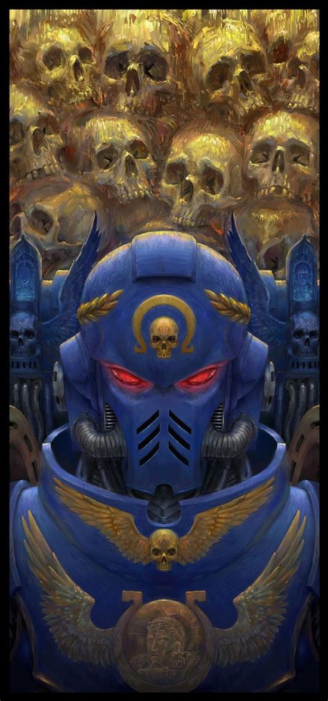 Primaris Space Marine, Váradi Paszkál | Space marine art, Warhammer 40k ...