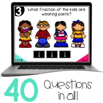 Interactive Math Games - Fractions by All Students Can Shine | TpT