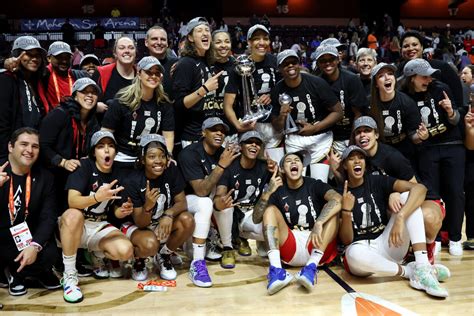 Aces Win First WNBA Title With Game 4 Triumph Over Sun