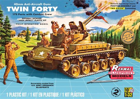 SSP-Renwal M42 Twin Forty Plastic Model Kit FROM REVELL. # 85-7822 ...