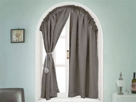 How To Hang Curtains On Arched Window