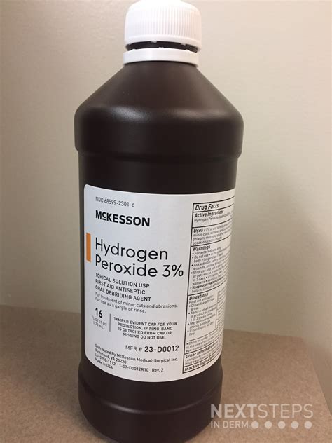 Hydrogen-Peroxide - Next Steps in Dermatology