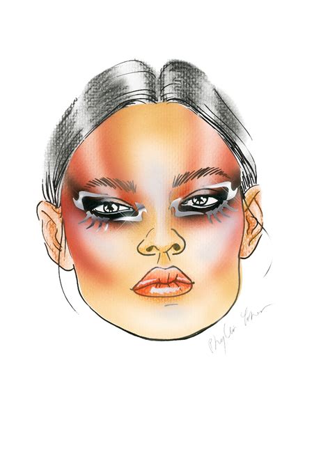 How To Makeup Face Chart - Makeup Vidalondon