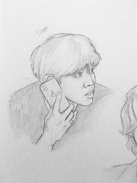 SVT Scoups Sketch | Kpop FanArt Amino