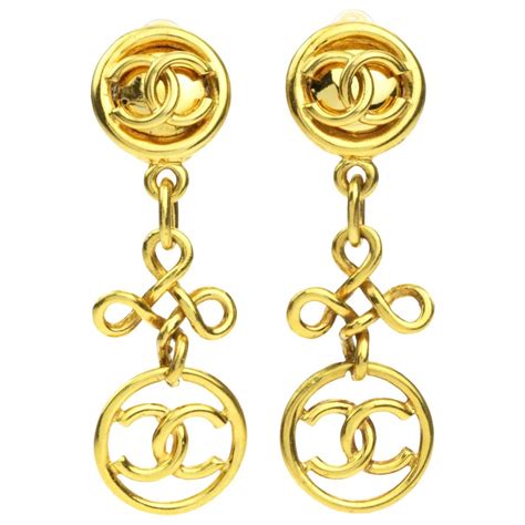 Coco Chanel Logo Earrings 2021 - Logo collection for you