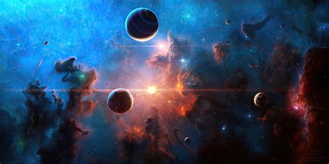 Neblua Space Planet Art 4k Wallpaper,HD Digital Universe Wallpapers,4k ...