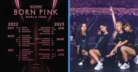 Blackpink Having a Concert in Singapore on 13 May 2023 for Their World ...