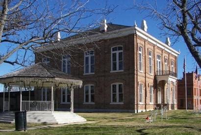 Leon County courthouse, Centerville, Texas.