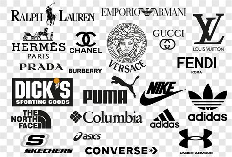 Logo popular clothing,footwear brand | Pre-Designed Illustrator ...