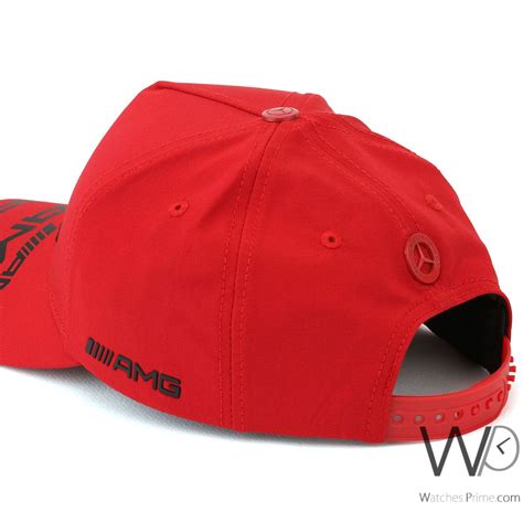 Mercedes Benz Amg Red Baseball Cotton Cap | Watches Prime