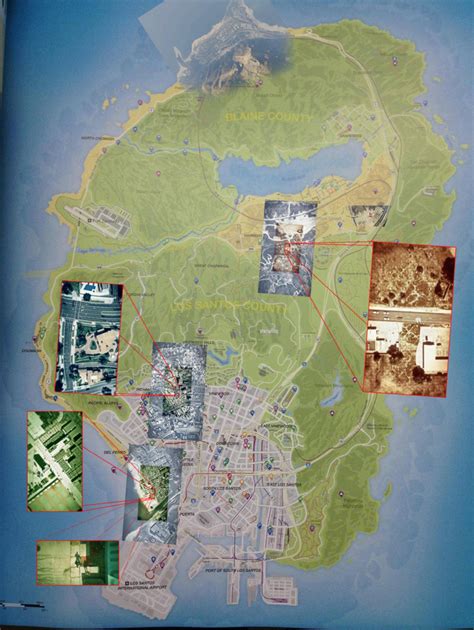 Grand Theft Auto V world map leaked - GameSpot