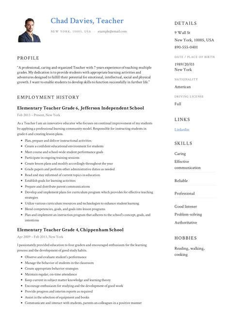 Teacher Resume & Writing Guide | + 12 Samples | PDF | 2019