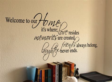 Welcome To Our Home Quotes. QuotesGram