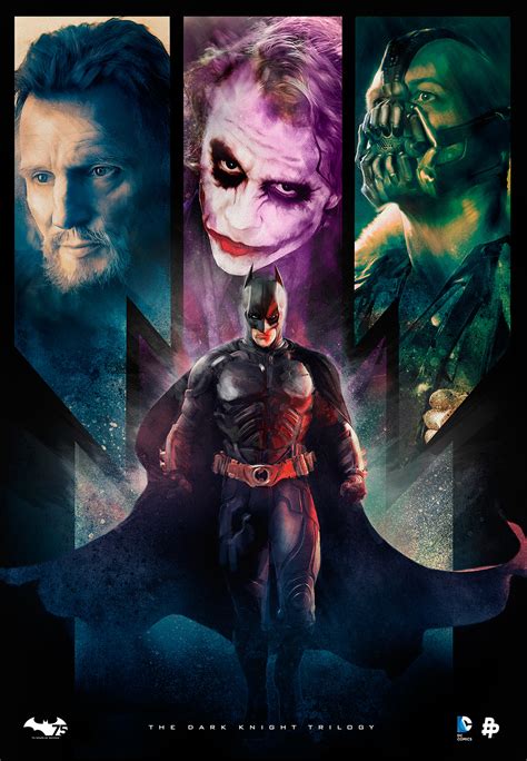 The Dark Knight Trilogy on Behance