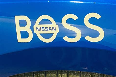 BOSS Car Vinyl Sticker Decal Black White or Shimmer | Etsy