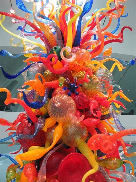 Chihuly Sculpture within the Museum. | Glass artwork, Glass art ...