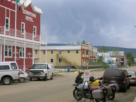 The Downtown Hotel in Dawson City, Yukon. A must stop. North American ...