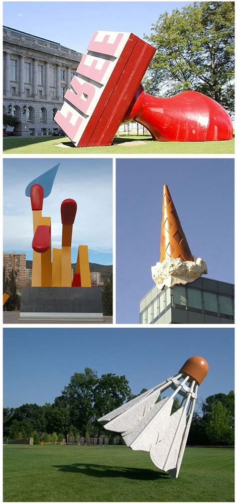 MUFFINS IN MY BACKPACK: Giant objects. Claes Oldenburg (Swedish ...