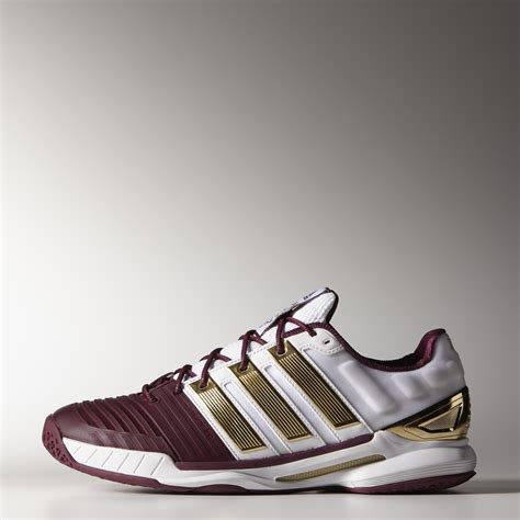 Adidas Mens adiPower Stabil 11 Limited Edition Indoor Shoes - White ...