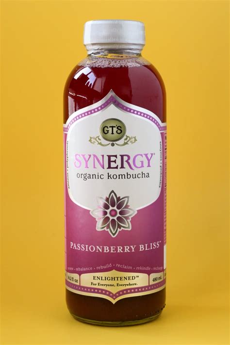 GT's Enlightened Synergy Passionberry Bliss | The Best GT's Kombucha ...