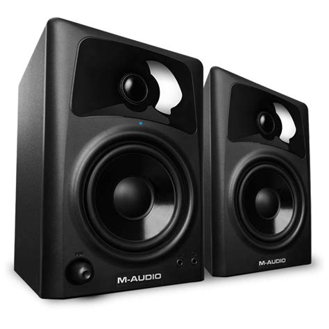 M-Audio AV42 Active Desktop Monitor Speakers, Pair - Nearly New na ...