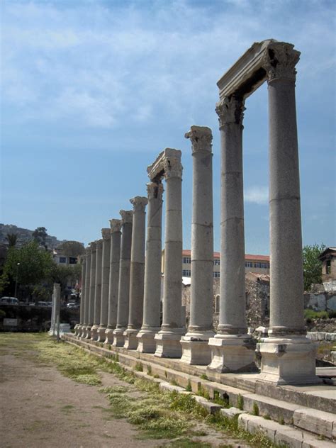 Agora of Smyrna Ancient Ruins in Izmir, Turkey image - Free stock photo ...