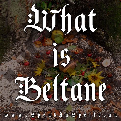 What is Beltane? | Speak in Spells | Australian Witchcraft Supplies