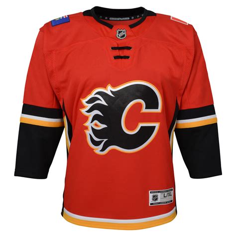 TheSportsDen.ca: Calgary Flames Toddler Premier Home Jersey by Outerstuff