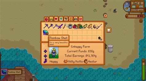 Stardew Valley Rainbow Shell Guide [2024]