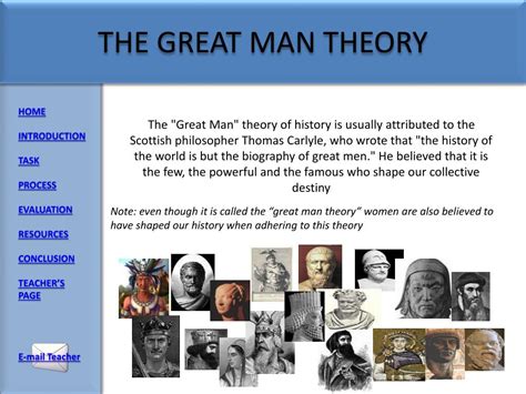 PPT - THE GREAT MAN THEORY PowerPoint Presentation, free download - ID ...