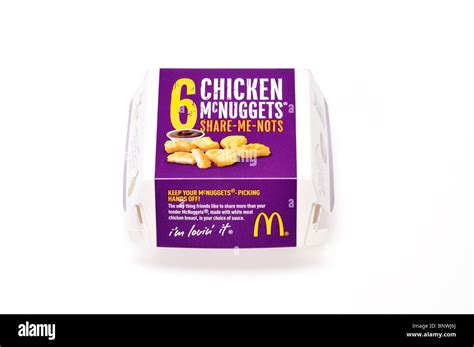 Mcdonald's Chicken Nuggets Box Printable