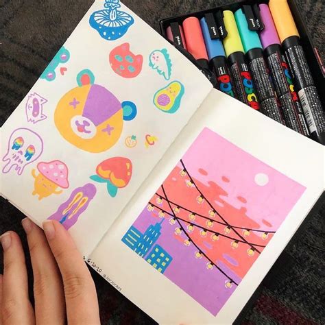 ♡𝖩 𝗈 𝗋 𝖽 𝗂 𝗇♡ on Instagram: "My first Posca pen art! #posca #poscapens ...