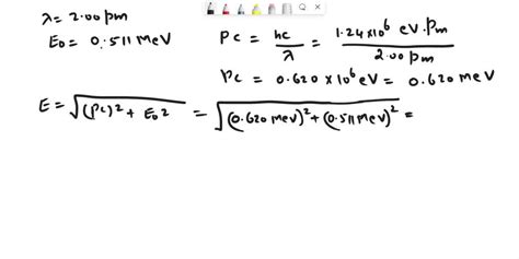 An electron has a de Broglie wavelength of 2.00 pm. Find its kinetic ...