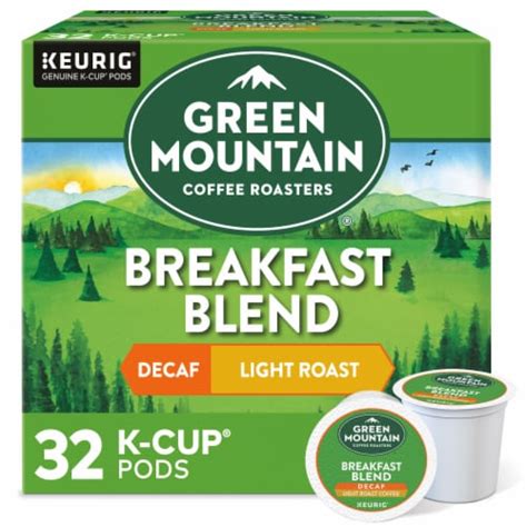 Green Mountain Coffee Roasters® Decaf Breakfast Blend Light Roast K-Cup ...