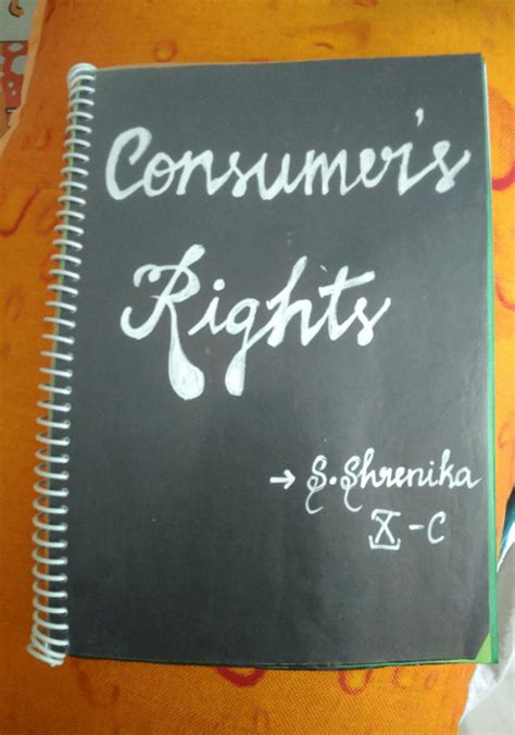 Project on consumer rights? | EduRev Class 10 Question