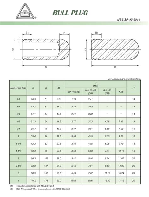 Bull Plug pdf | Applied Alloys International