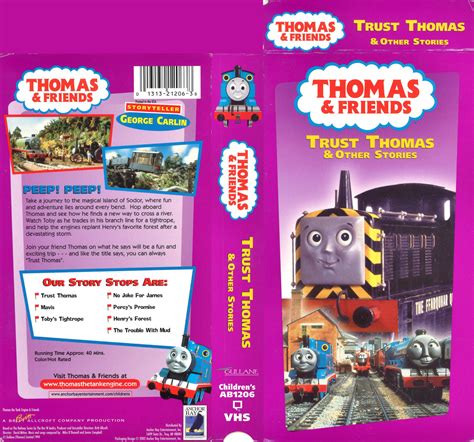 Trust Thomas 2003 VHS cover by Jack1set2 on DeviantArt