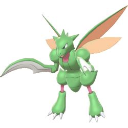 Pokemon Sword and Shield Shiny Scyther 6IV-EV Trained - Pokemon4Ever ...