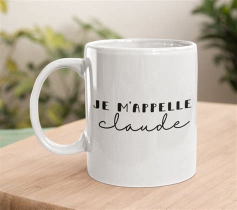 Je M'appelle Claude Mug Friends Mug Joey Tribbiani Mug - Etsy