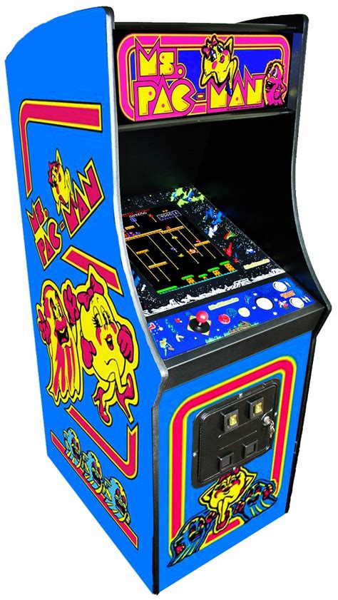 Multigame Ms Pacman Galaga Pac Man 60 Classic 80's Arcade Game Machine ...