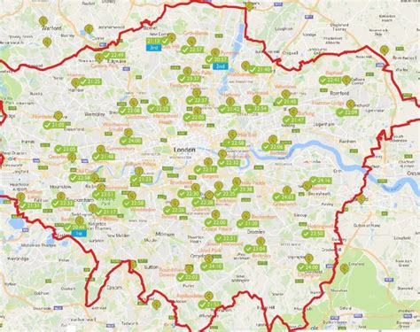 All the London Parkruns | Next Time...