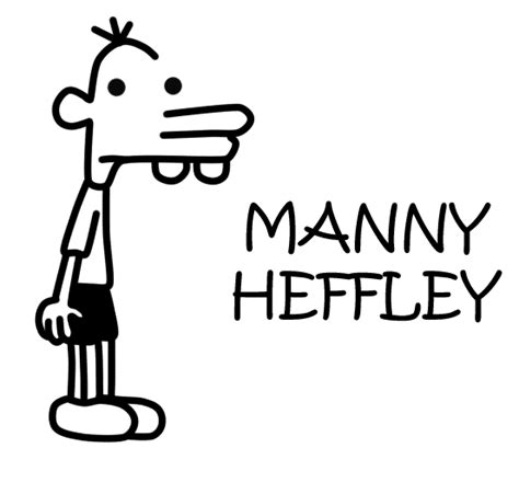 Rodrick Heffley, Frank Heffley and Greg Heffley Coloring Pages - Diary ...