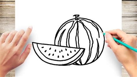 Watermelon Pictures Drawing - Watermelon Drawing At Getdrawings ...