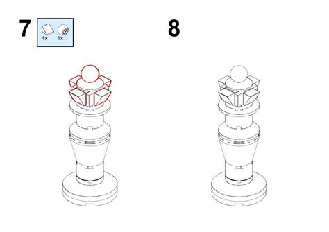 The Queen's Gambit: Instructions to Build a LEGO Chess Set - BrickNerd ...