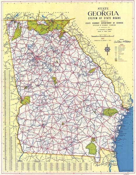 Detailed Georgia Road Map - Black Sea Map