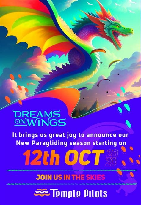 Countdown Begins: Paragliding Season Opens on Oct 12th! - Temple Pilots