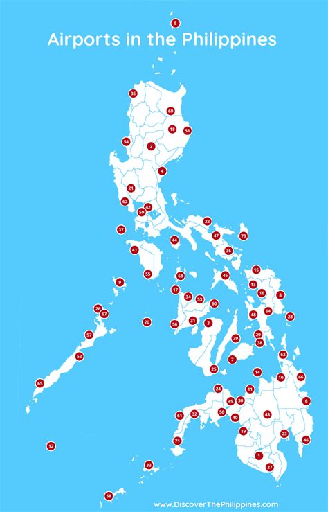 Airports In The Philippines Map