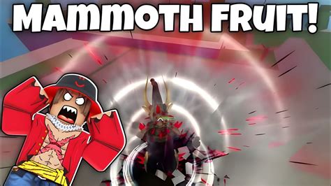 Blox Fruits UPDATE 20 Mammoth Fruit Showcase! Amazing!! - YouTube