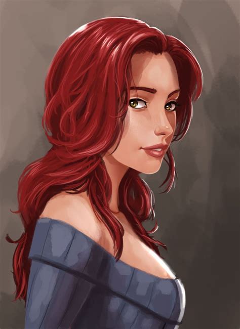 Red hair cartoon – Artofit